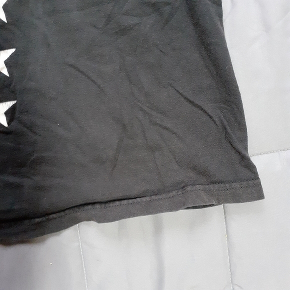 Distressed Black & White American Flag Shirt - Picture 4 of 6